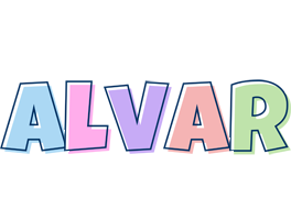 Alvar pastel logo