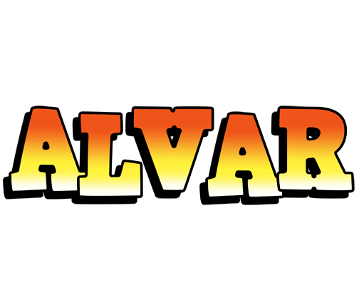 Alvar sunset logo