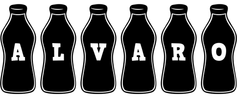 Alvaro bottle logo