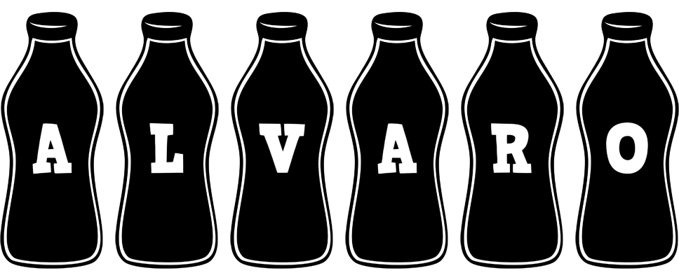 Alvaro bottle logo