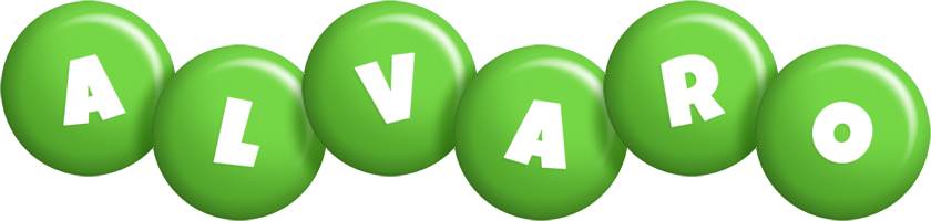 Alvaro candy-green logo