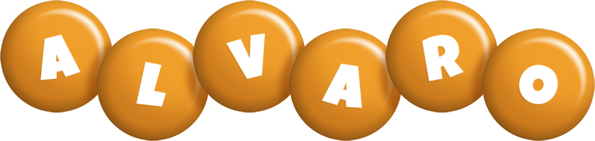 Alvaro candy-orange logo