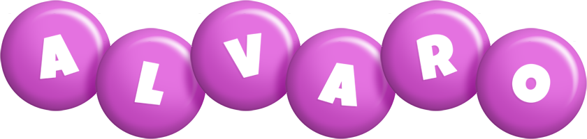 Alvaro candy-purple logo