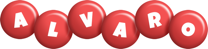 Alvaro candy-red logo