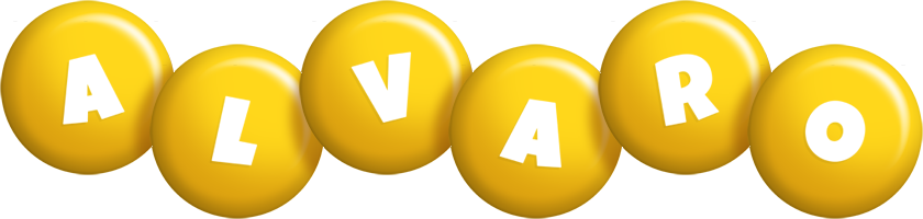 Alvaro candy-yellow logo