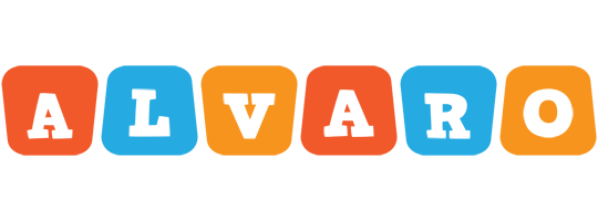 Alvaro comics logo
