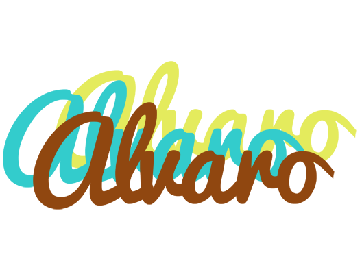 Alvaro cupcake logo