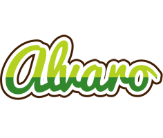 Alvaro golfing logo