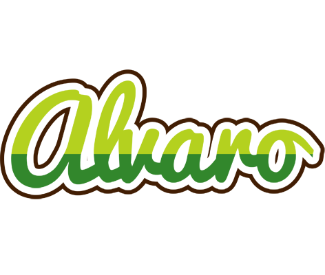 Alvaro golfing logo