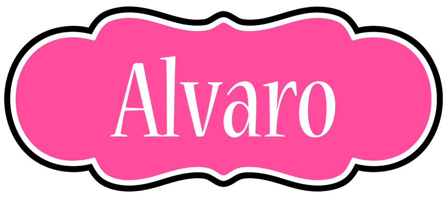 Alvaro invitation logo
