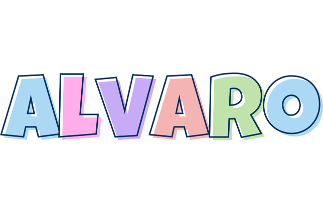 Alvaro pastel logo