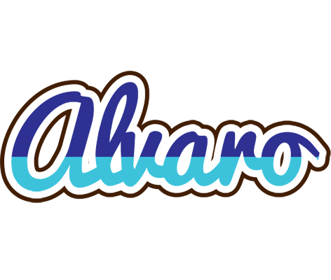 Alvaro raining logo