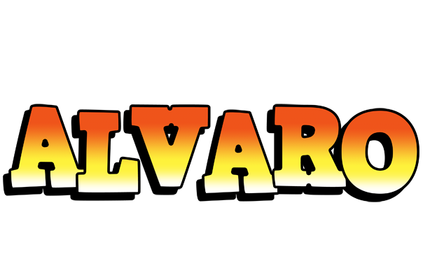Alvaro sunset logo