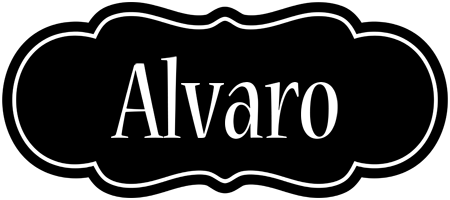 Alvaro welcome logo