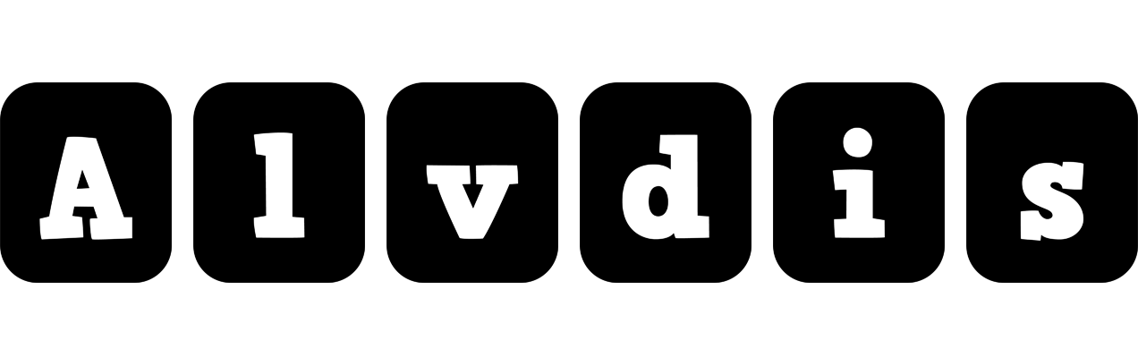 Alvdis box logo