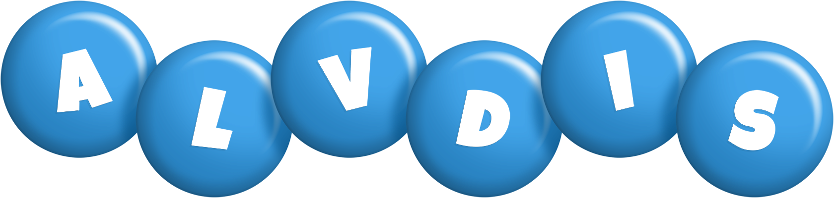 Alvdis candy-blue logo