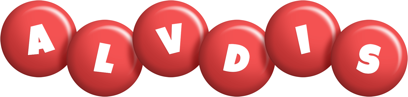 Alvdis candy-red logo