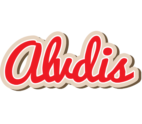 Alvdis chocolate logo