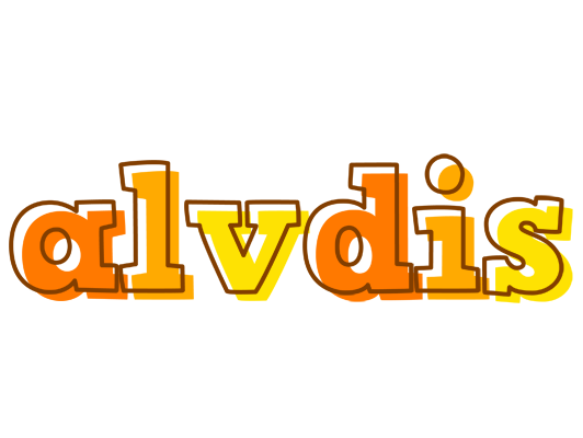 Alvdis desert logo