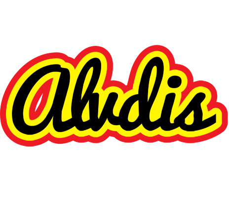 Alvdis flaming logo