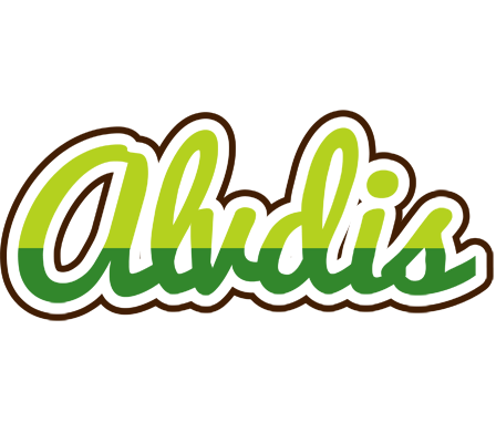 Alvdis golfing logo