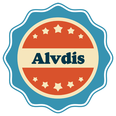 Alvdis labels logo