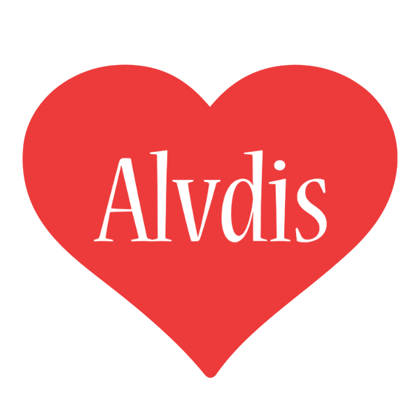 Alvdis love logo