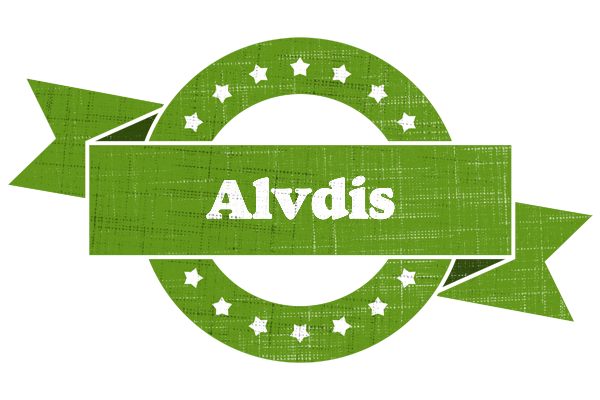 Alvdis natural logo