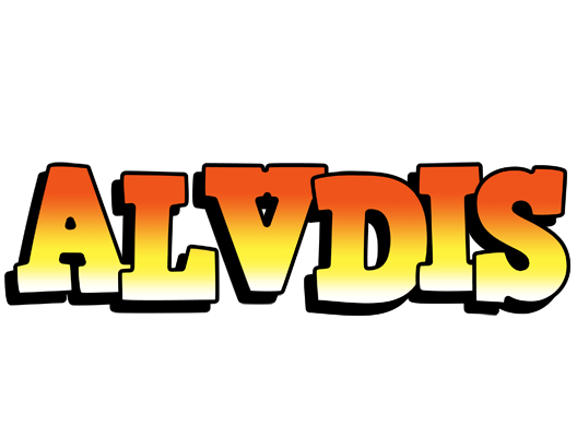 Alvdis sunset logo