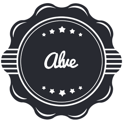 Alve badge logo