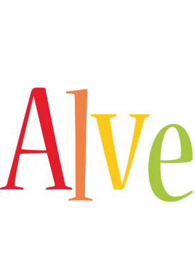 Alve birthday logo