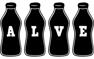 Alve bottle logo