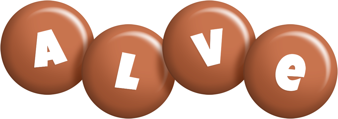 Alve candy-brown logo