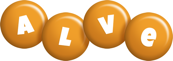 Alve candy-orange logo