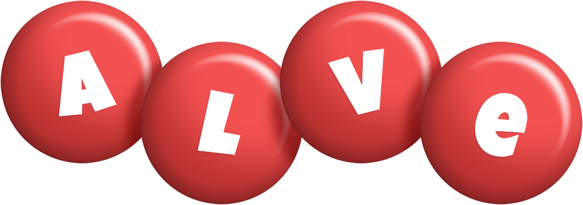Alve candy-red logo