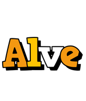 Alve cartoon logo