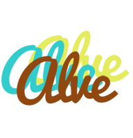 Alve cupcake logo