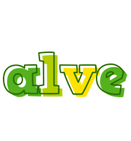 Alve juice logo