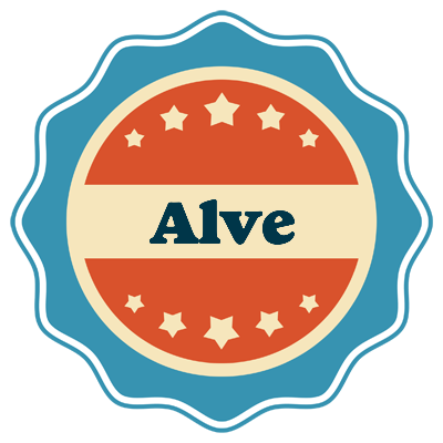 Alve labels logo