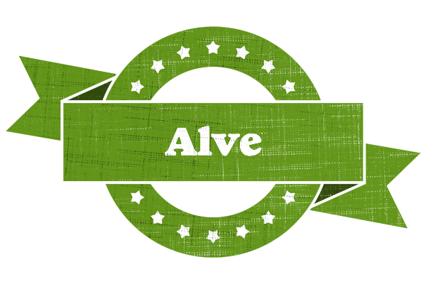 Alve natural logo
