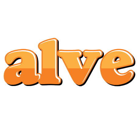 Alve orange logo