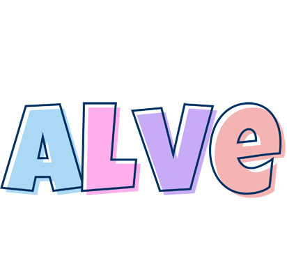 Alve pastel logo