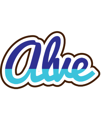 Alve raining logo