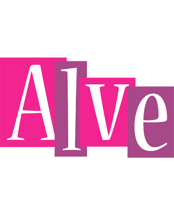 Alve whine logo