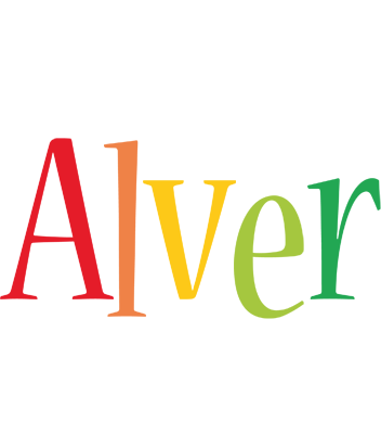 Alver birthday logo