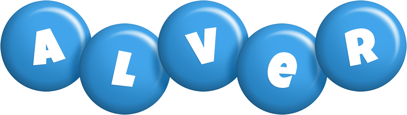 Alver candy-blue logo