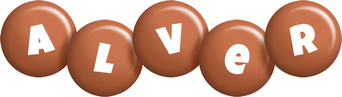 Alver candy-brown logo