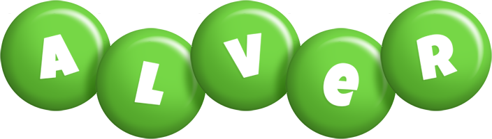 Alver candy-green logo