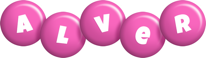 Alver candy-pink logo