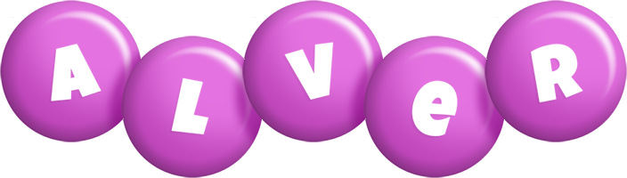 Alver candy-purple logo